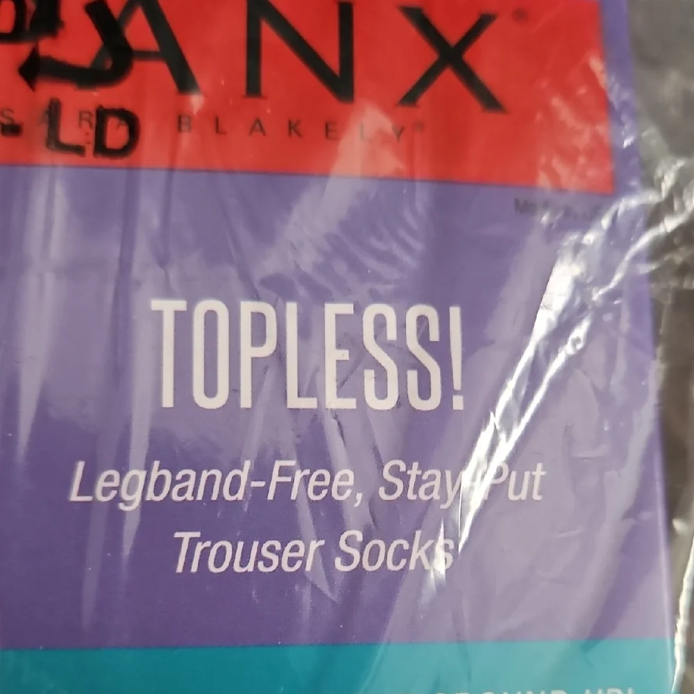 SPANX Topless Black Rib Trouser Socks